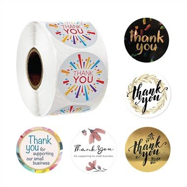 Samoljepljive naljepnice Hvala