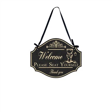 Smiješni znak za zidnu vješanje u kupaonici